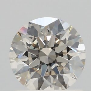 1.02ct M, Faint Brown I1 Round Cut Natural Certified Diamond