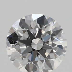0.42ct D SI1 Round Cut Natural Certified Diamond