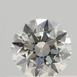0.40ct J VS2 Round  Cut Natural Certified Diamond