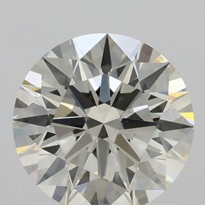 1.37ct L VS2 Round  Cut Natural Certified Diamond