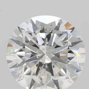 1.02ct F I3 Round  Cut Natural Certified Diamond