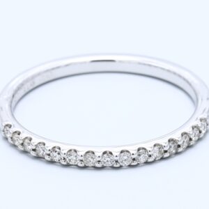 White Gold Ladies Wedding Bands