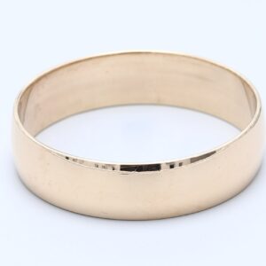 Yellow Gold Gents Wedding Bands