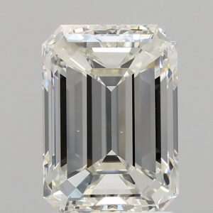 2.43ct H VS2 Emerald Cut Natural Certified Diamond