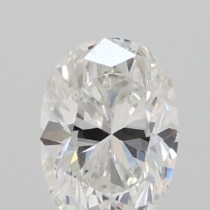 0.42ct F VS1 Oval Cut Natural Certified Diamond