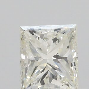 0.62ct K VVS2 Princess Cut Natural Certified Diamond