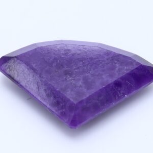 3.866ct Fancy cut Purple Natural Certified Sugulite