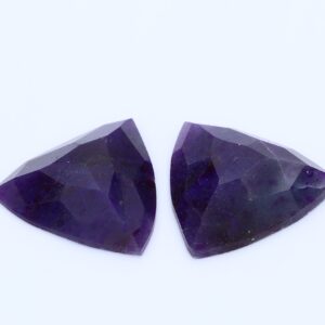 2= 6.013ct Trilliant Purple Natural Certified Sugulite