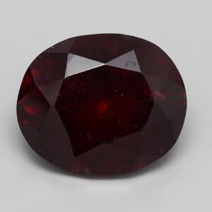 4.99ct Oval Mixd Purplish Red Natural Certified Garnet