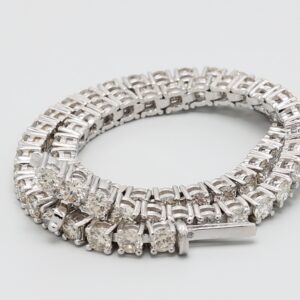 4.81ct Round White Gold Diamond Bracelets