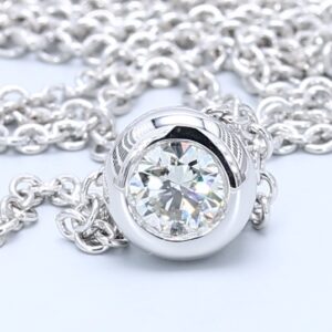 0.33ct Round Diamond Pendants