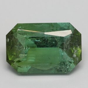 4.192ct Emerald Vivid Greenish Blue Natural Certified Tourmaline
