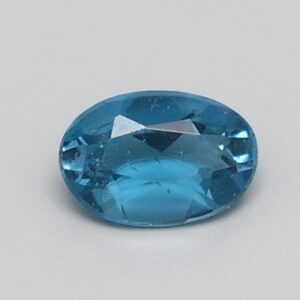 0.492ct Oval Medium dark toned blue Natural Certified Topaz