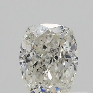 0.55ct J SI2 Cushion Cut Natural Certified Diamond