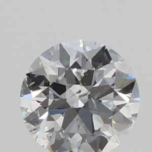 0.317ct E SI2 Round Cut Natural Certified Diamond