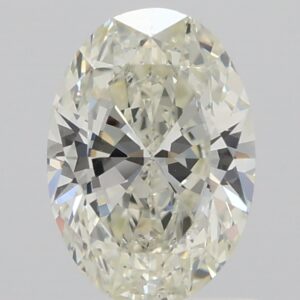 1.030ct J VVS2 Oval Cut Natural Certified Diamond