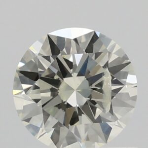 0.81ct M I2 Round Cut Natural Certified Diamond