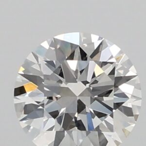 0.43ct F VVS2 Round Cut Natural Certified Diamond