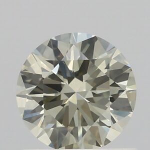 0.80ct Q-R VS2 Round  Cut Natural Certified Diamond