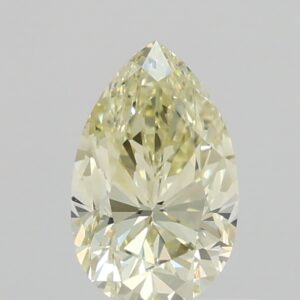 0.767ct R VVS2 Pear Cut Natural Certified Diamond